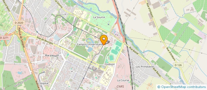 localisation de l'entreprise POLYTECH MOTO CLUB à ORLEANS