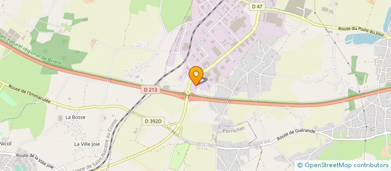 localisation de l'entreprise POLYTECH PROTECTION INCENDIE à SAINT-NAZAIRE