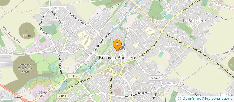 localisation de l'entreprise POLYTECHJM  BRUAY-LA-BUISSIERE