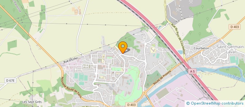 localisation de l'entreprise POLYTECK SERVICES à MONTEREAU-FAULT-YONNE