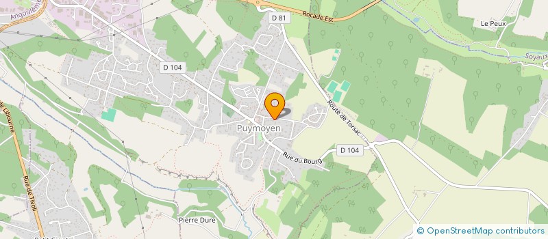 localisation de l'entreprise POLYTEL SYSTEMES à PUYMOYEN