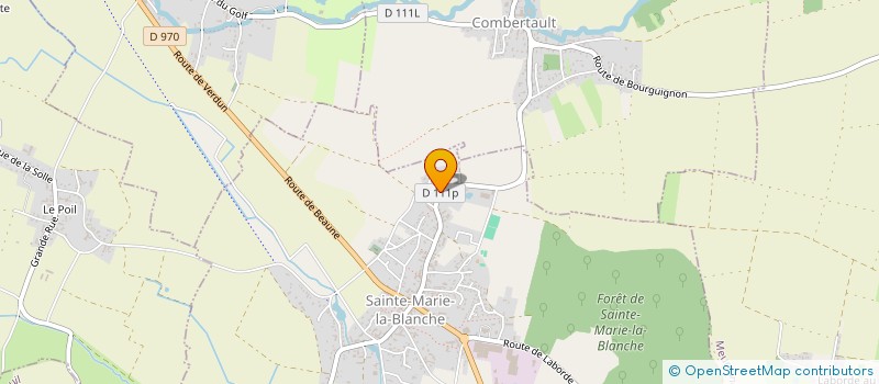 localisation de l'entreprise POLYTESSE à BEAUNE