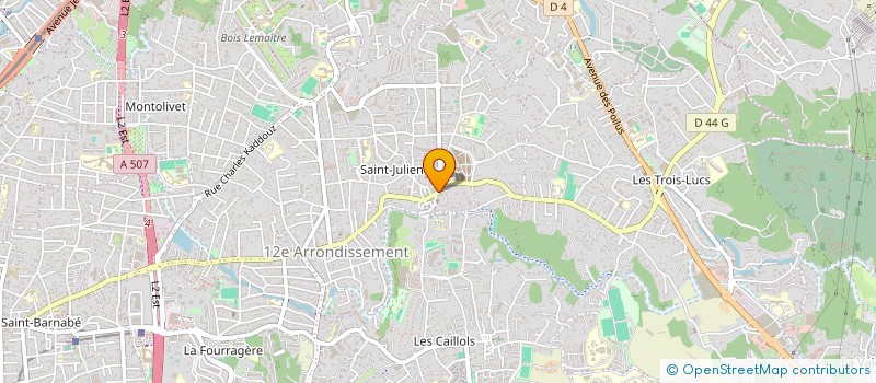 localisation de l'entreprise POLYTHERM à MARSEILLE
