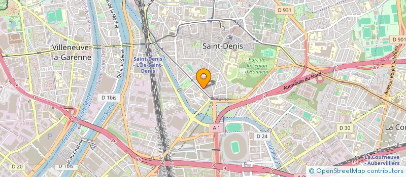 localisation de l'entreprise POLYTIQUES  SAINT-DENIS