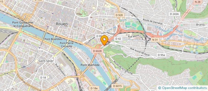 localisation de l'entreprise POLYV'ACTIONS  ROUEN