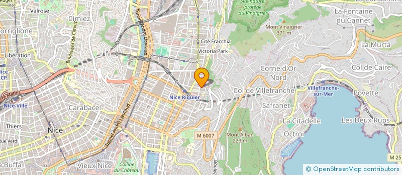 localisation de l'entreprise POLYVALENCE à NICE