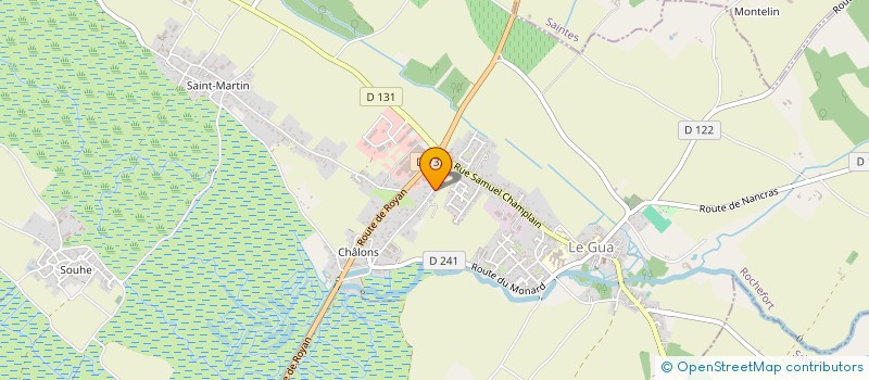 localisation de l'entreprise POLYVALENCES  LE GUA