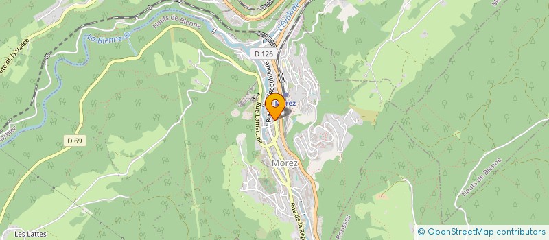 localisation de l'entreprise POLYVIER  HAUTS DE BIENNE