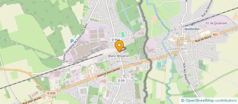 localisation de l'entreprise POLYVISION FRANCE  CRESPIN