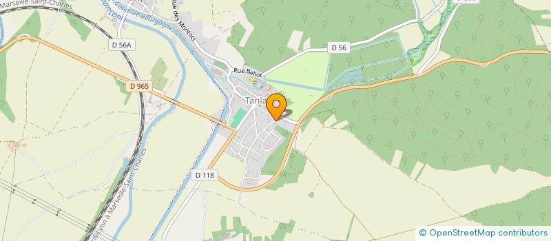 localisation de l'entreprise POM  TANLAY