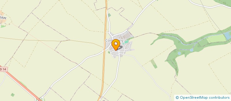 localisation de l'entreprise POM 91  COMMENY