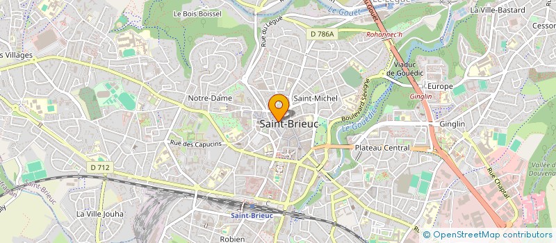 localisation de l'entreprise POM à SAINT-BRIEUC