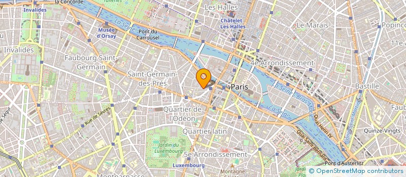 localisation de l'entreprise POM  PARIS