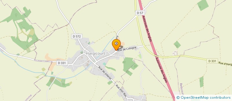 localisation de l'entreprise POM'AISE  HARGICOURT