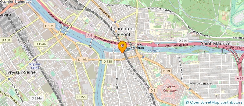 localisation de l'entreprise POM CHOUCHOU à ALFORTVILLE