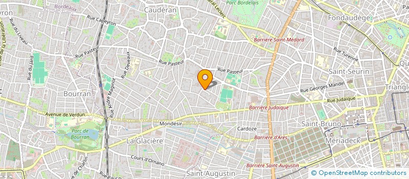 localisation de l'entreprise POM D AMOUR à BORDEAUX