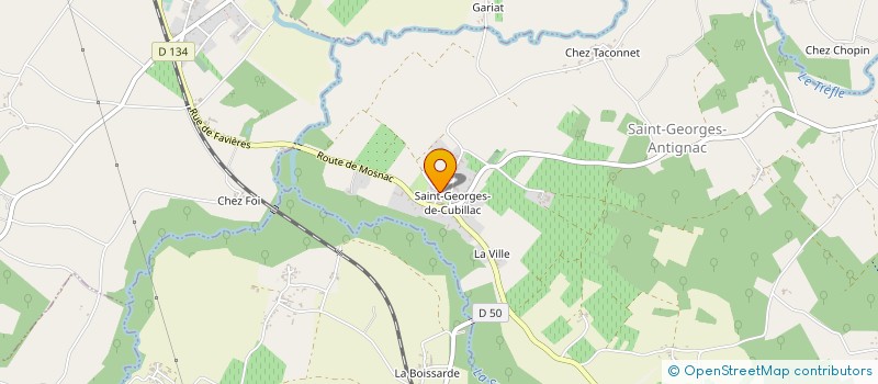 localisation de l'entreprise POM D'HAPPY  LORIGNAC