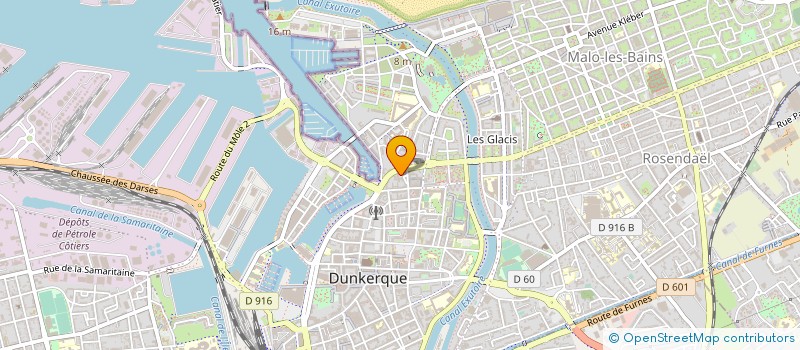 localisation de l'entreprise POM DIAG à DUNKERQUE