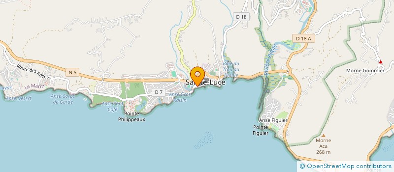 localisation de l'entreprise POM'DO SARL  SAINTE-LUCE