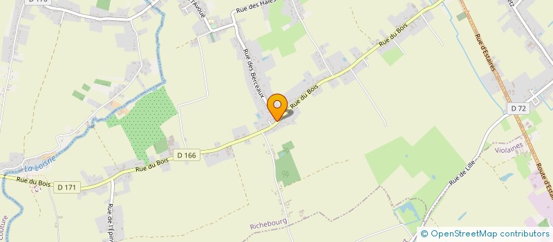 localisation de l'entreprise POM NATURE  RICHEBOURG