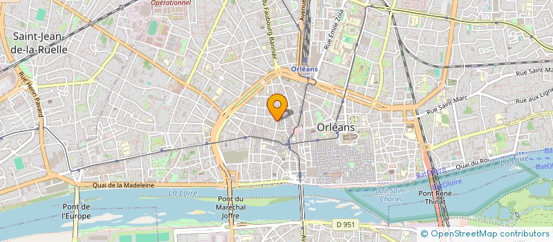 localisation de l'entreprise POM'O SEL à ORLEANS