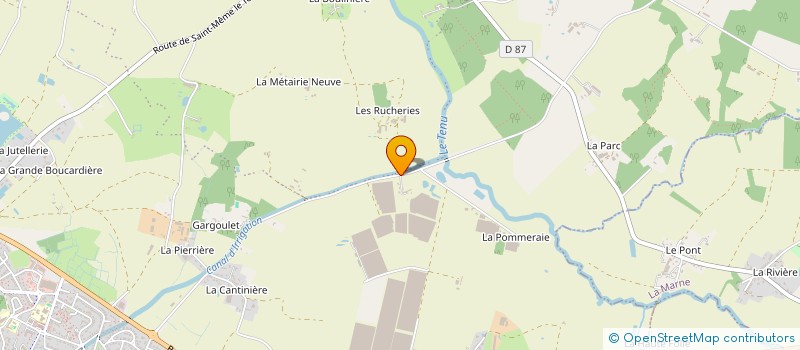 localisation de l'entreprise POM'RETZ à MACHECOUL-SAINT-MEME