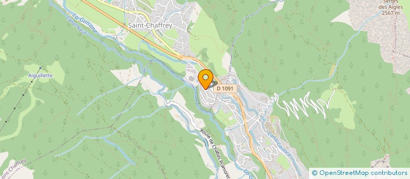 localisation de l'entreprise POM TRANSPORT  SAINT-CHAFFREY