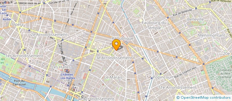 localisation de l'entreprise POM'ZED à PARIS