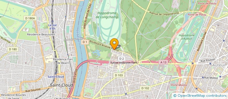 localisation de l'entreprise POMAD PARIS à BOULOGNE-BILLANCOURT