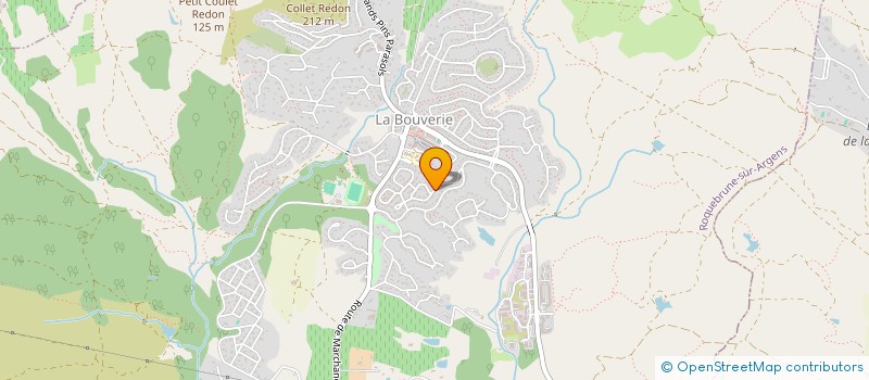 localisation de l'entreprise POMADA à ROQUEBRUNE-SUR-ARGENS