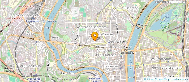 localisation de l'entreprise POMADE  LYON