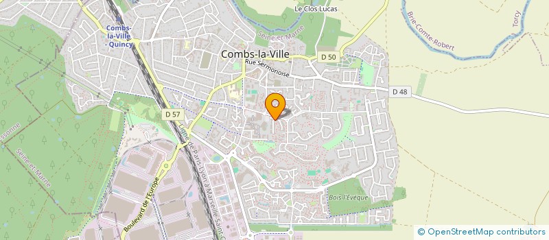 localisation de l'entreprise POMADENT à COMBS-LA-VILLE