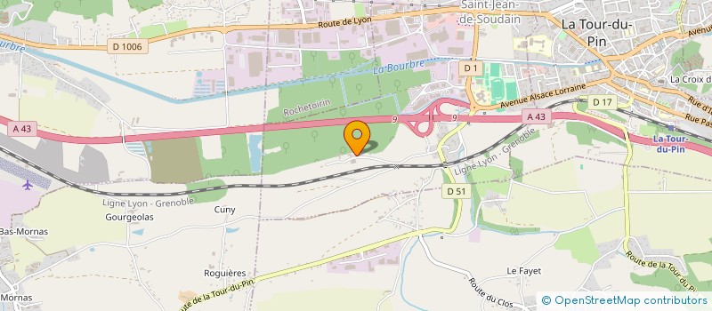 localisation de l'entreprise POMAJU  SAINT-JEAN-DE-SOUDAIN