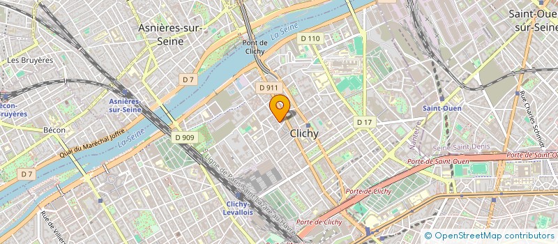 localisation de l'entreprise POMAPI à CLICHY