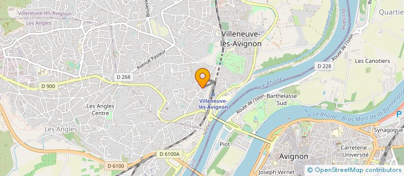 localisation de l'entreprise POMARES BISCOS  VILLENEUVE-LES-AVIGNON