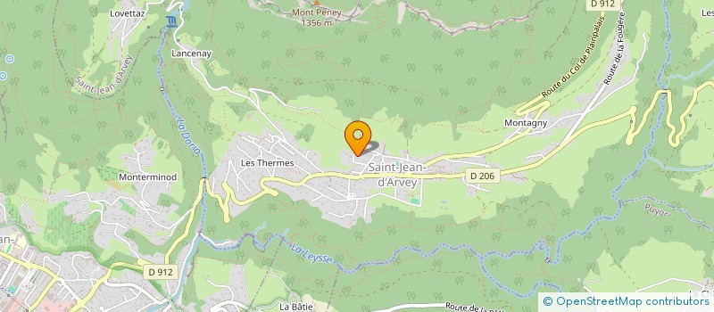 localisation de l'entreprise POMAXGO  SAINT-JEAN-D'ARVEY