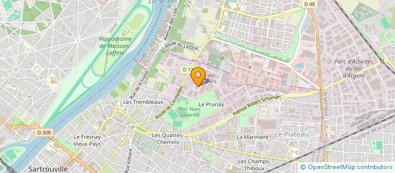 localisation de l'entreprise POMBALENSE  SARTROUVILLE