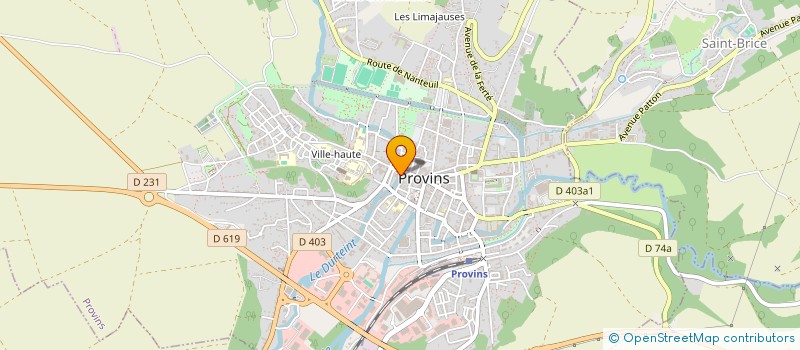 localisation de l'entreprise POMCE  PROVINS