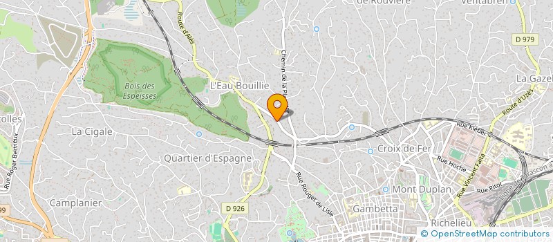 localisation de l'entreprise POMGARD à NIMES