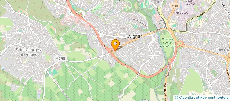 localisation de l'entreprise POMGHI  MARSILLARGUES