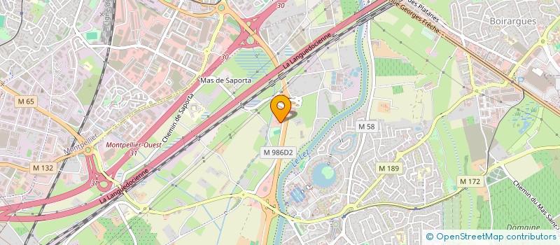 localisation de l'entreprise POMI à LATTES