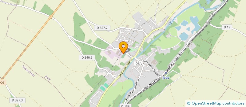 localisation de l'entreprise POMIOS à JOUY