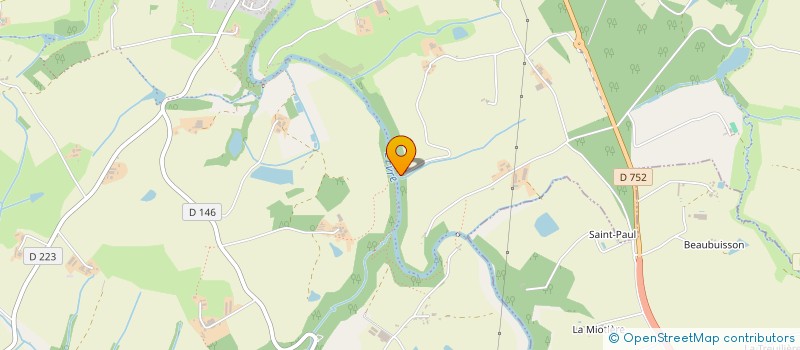 localisation de l'entreprise POMJEANNAIS AMICALE RUGBY CLUB  MAUGES-SUR-LOIRE