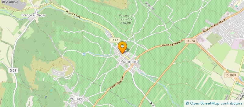 localisation de l'entreprise POMMARD HOTEL ET CUVERIE  POMMARD