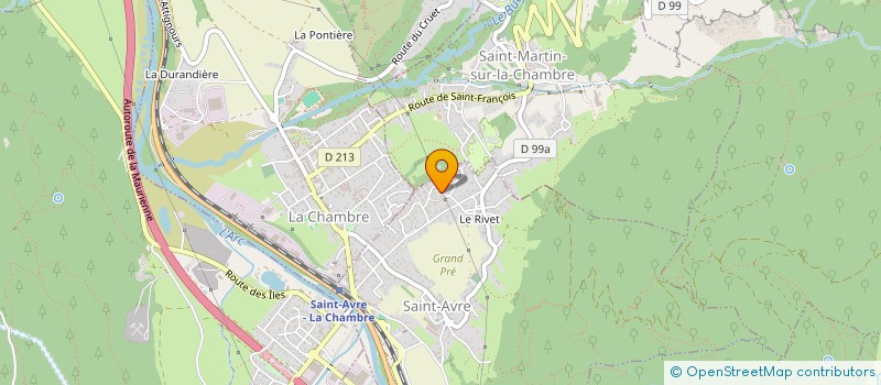 localisation de l'entreprise POMMARD JULIEN  SAINT-AVRE