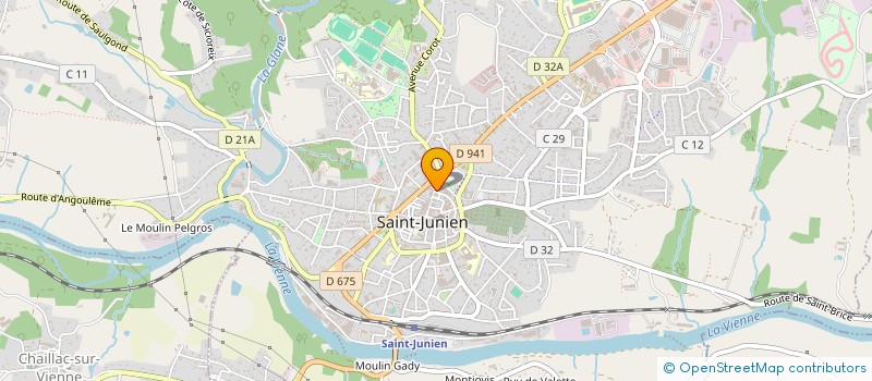 localisation de l'entreprise POMME à SAINT-JUNIEN