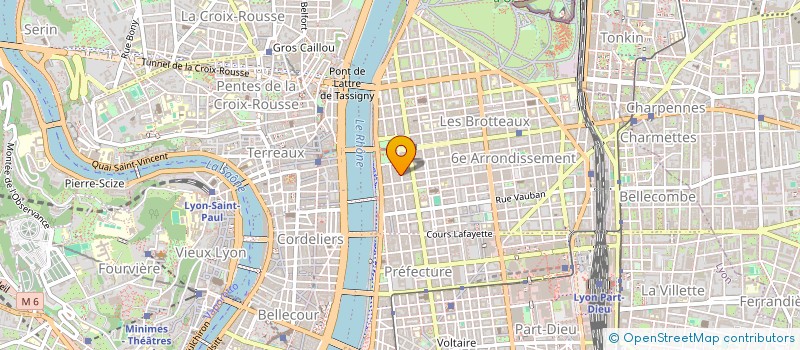 localisation de l'entreprise POMME D'AMOUR  LYON