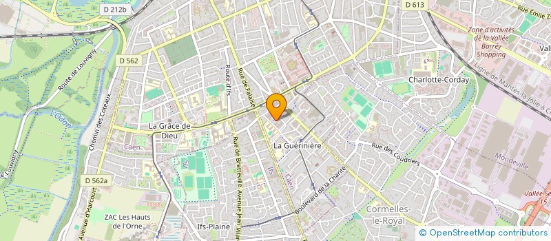 localisation de l'entreprise POMME D'APPLI à CAEN