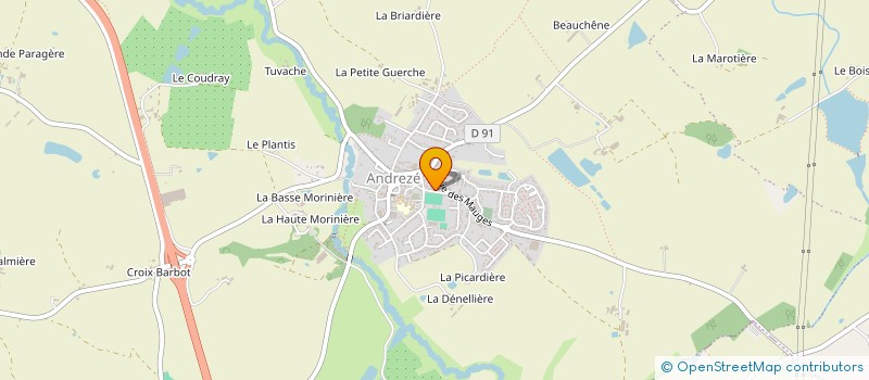 localisation de l'entreprise POMME D'HAPPY à BEAUPREAU-EN-MAUGES