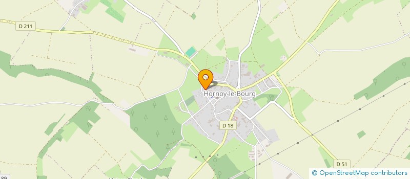 localisation de l'entreprise POMME D'HAPPY  HORNOY-LE-BOURG